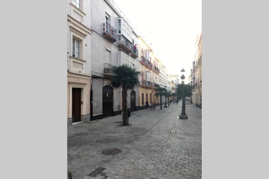 Apartamento Plaza Viuda Cádiz Eksteriør bilde
